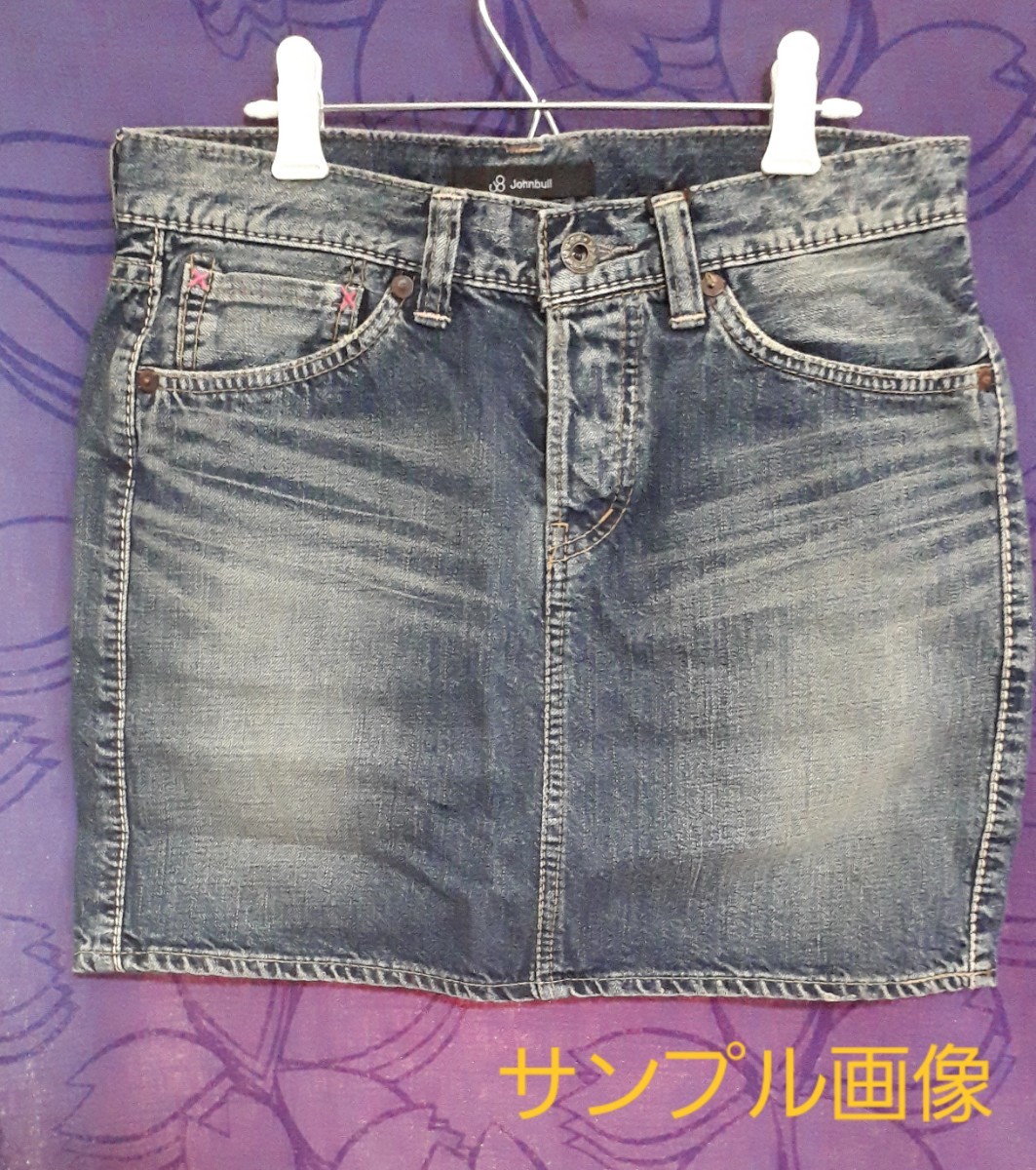 新品未使用】Johnbull ジョンブル デニムショート/ミニスカート S