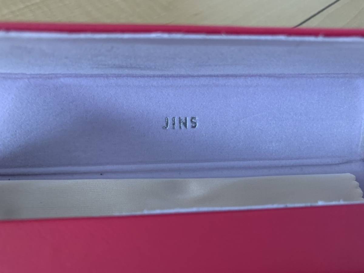 JINS CLASSIC ジンズ ピンクケース付き PC メガネ 眼鏡 ブルーライトカット_画像4