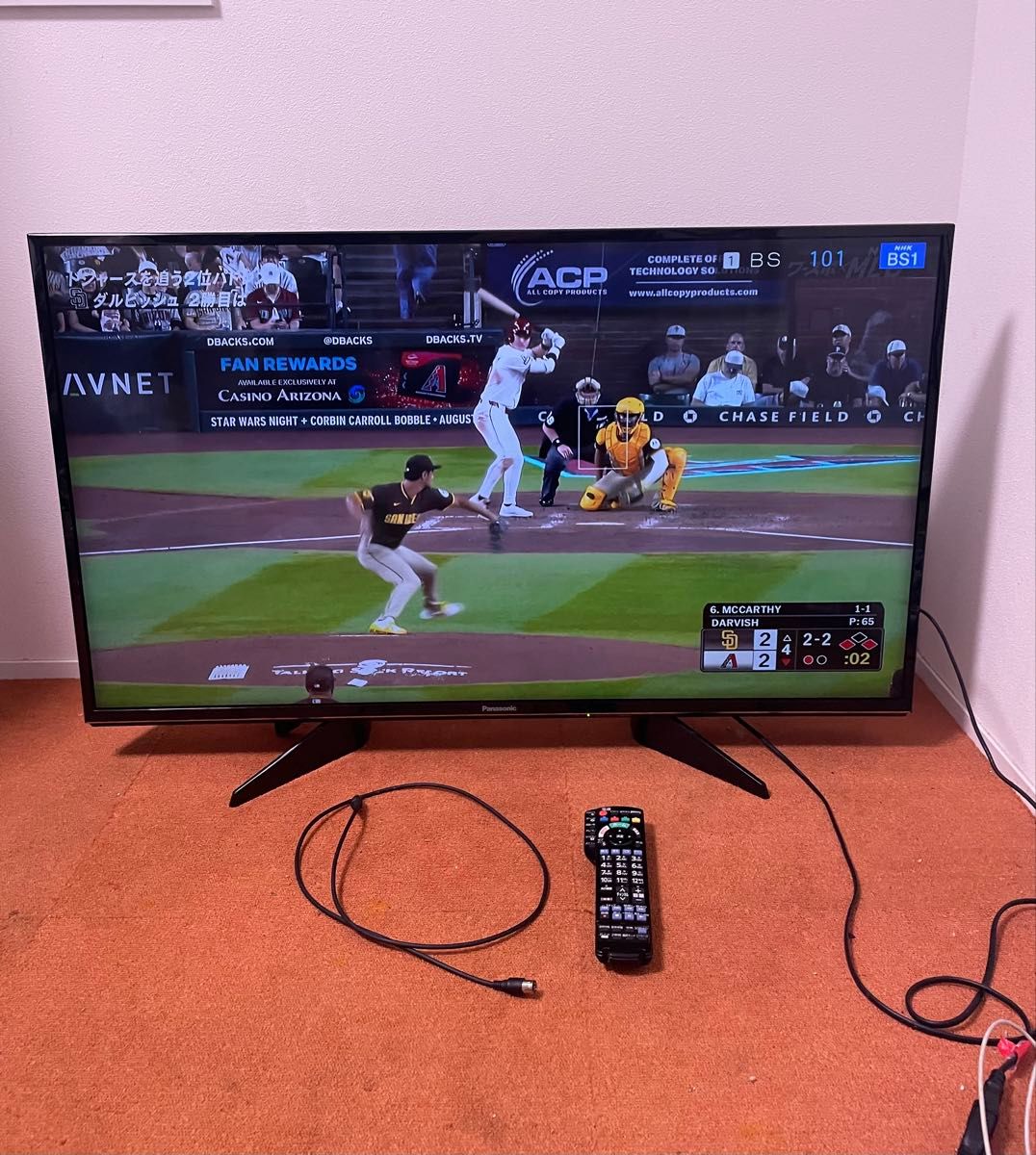 【4K VIERA/Netflix、YouTube】43型 液晶テレビ 4K VIERA/Netflix YouTube】液晶テレビ 43V型|Yahoo!フリマ
