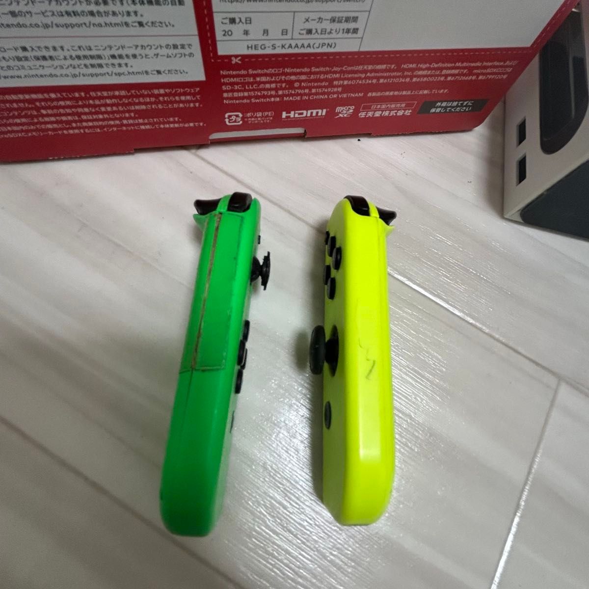 Nintendoスイッチ本体 ジョイコン不具合あり ジャンク スイッチ ジャンク品 ニンテンドースイッチ Switch 有機ELモデル