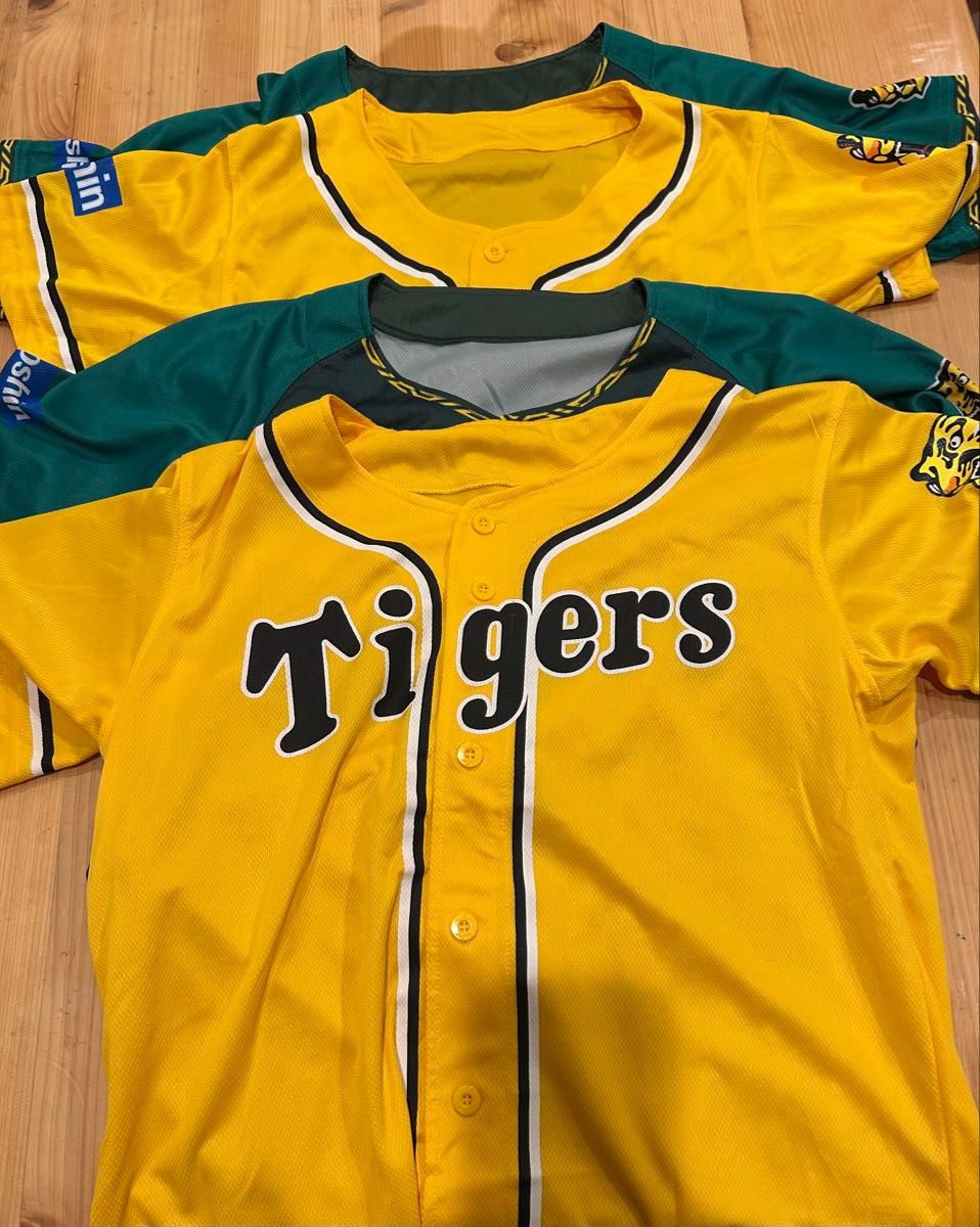 阪神タイガース カラー ユニフォーム イエロー 阪神タイガース ユニフォーム 4枚セット 応援グッズ イエロー
