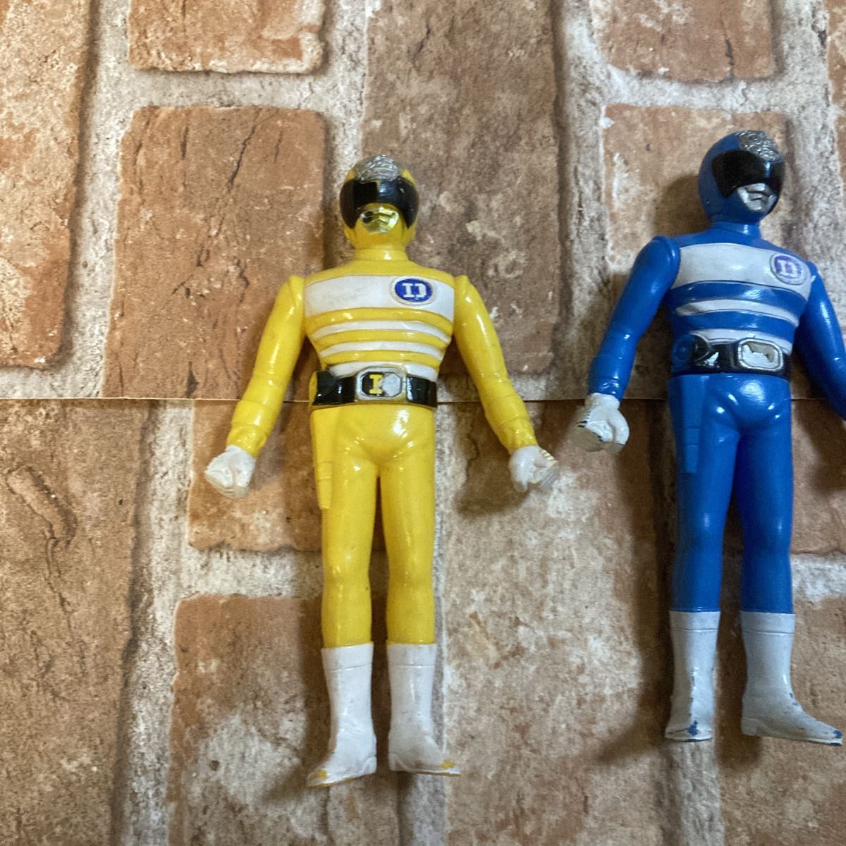 電子戦隊デンジマン フィギュア4体 電子戦隊デンジマン フィギュア 4体まとめ イエロー ブルー