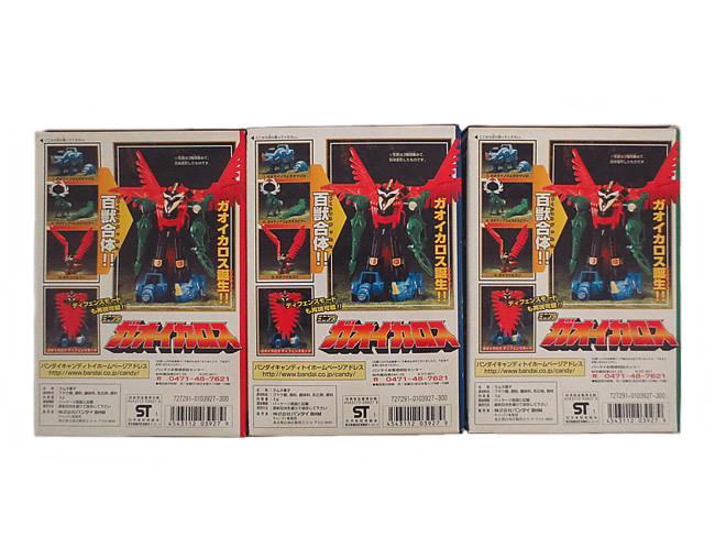 新品 バンダイ 百獣戦隊ガオレンジャー ミニプラ ガオイカロス 未開封-
