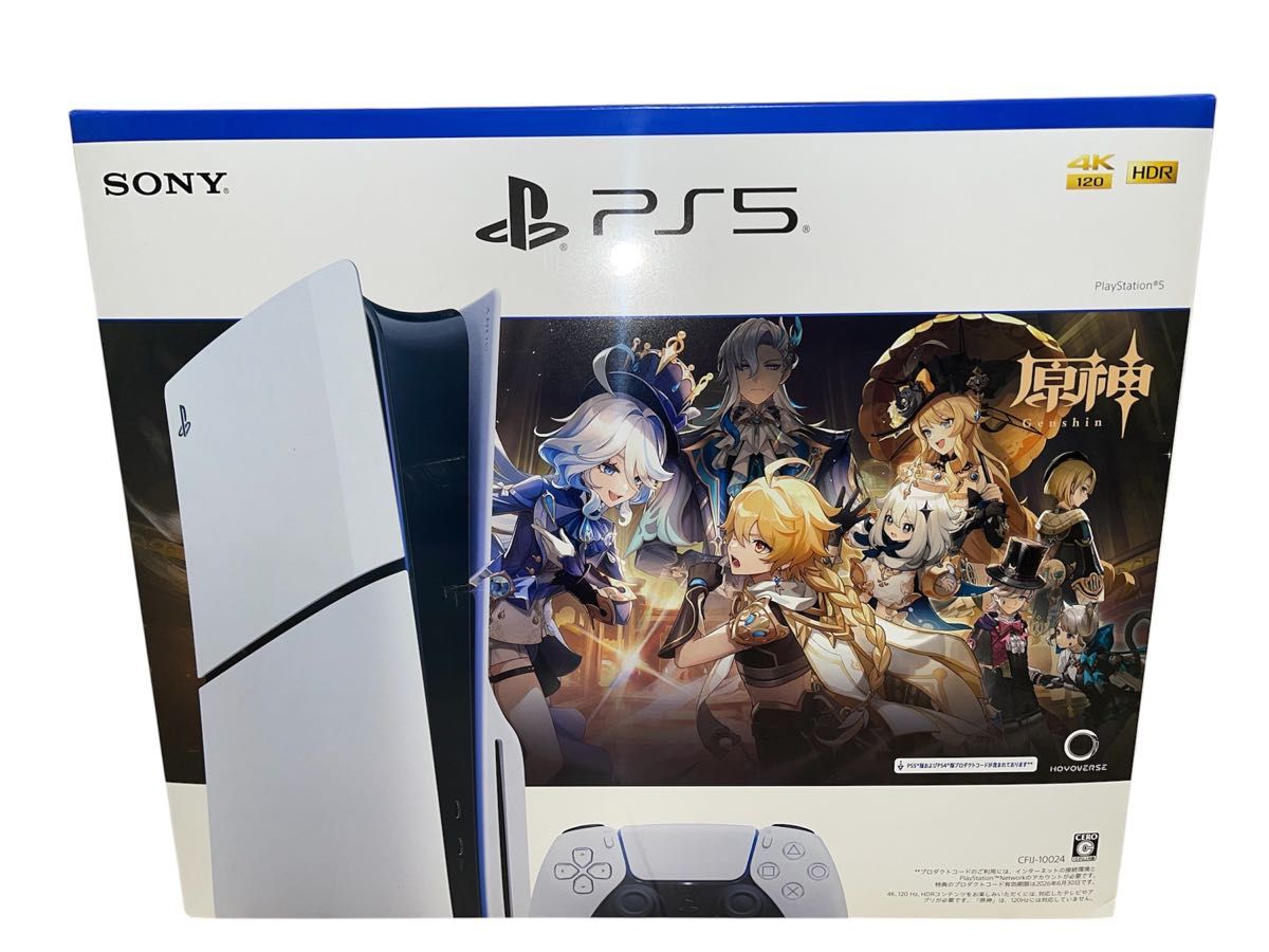 PS5 ディスクドライブ いのき ほぼ新品】PS5 原神 ギフトパック CFIJ-10024 ディスクドライブ