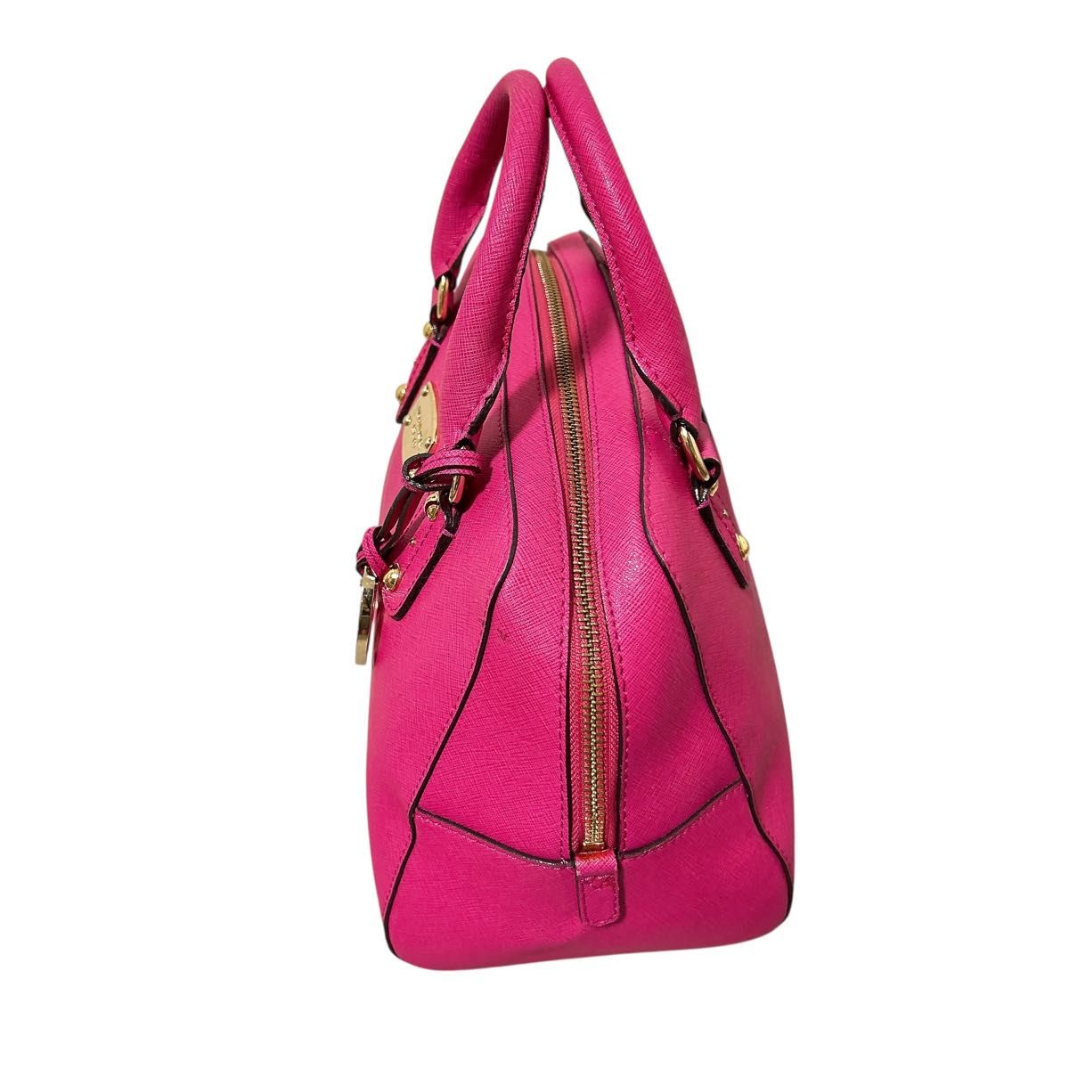 美品✨️MICHAELKORSマイケル・コーハンドバッグレザーピンク2WAY MICHAEL KORS】 マイケルコース ハンドバッグ ショルダーバッグ