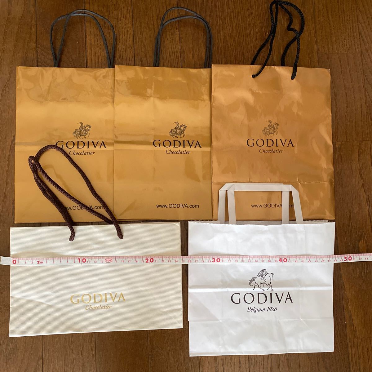 紙袋 ショップ袋 ゴディバ GODIVA