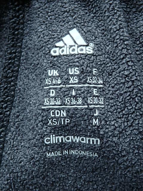 ADIDAS Adidas * женский тренировочные штаны M размер * серый серия длинные брюки CLIMAWARM Logo вышивка * тренировка . на улице 