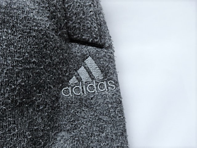 ADIDAS アディダス★レディース トレーニングパンツ Mサイズ★グレー系 ロングパンツ CLIMAWARM ロゴ刺繍★トレーニングやアウトドアに_画像5