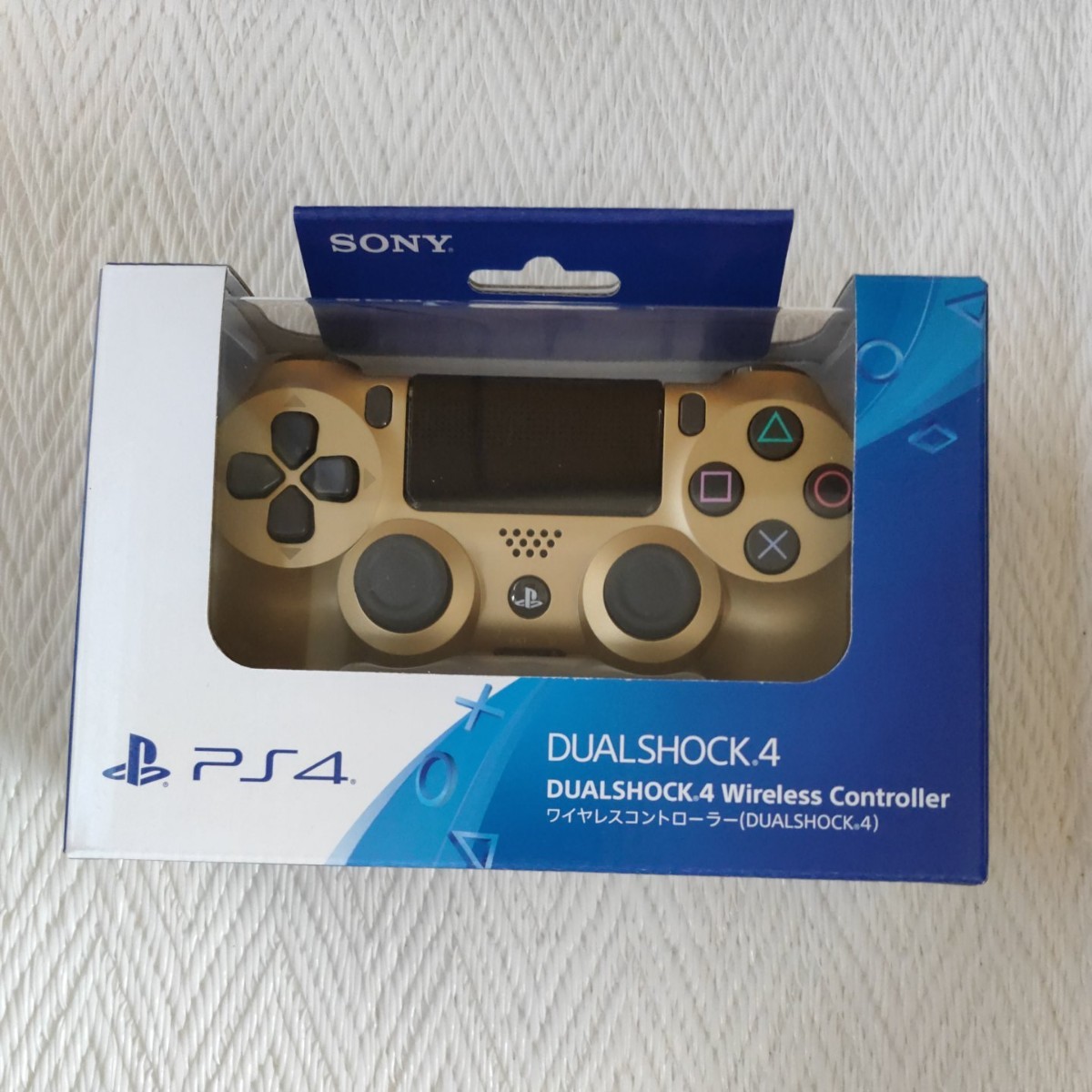 PS4 ワイヤレスコントローラー（DUALSHOCK 4） ゴールド