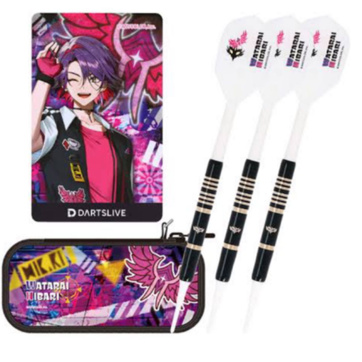 【匿名発送】DartsUP ZIMA ダーツライブカード 缶バッジ 新品未開封 ダーツ DARTS にじさんじ ダーツライブ コラボ