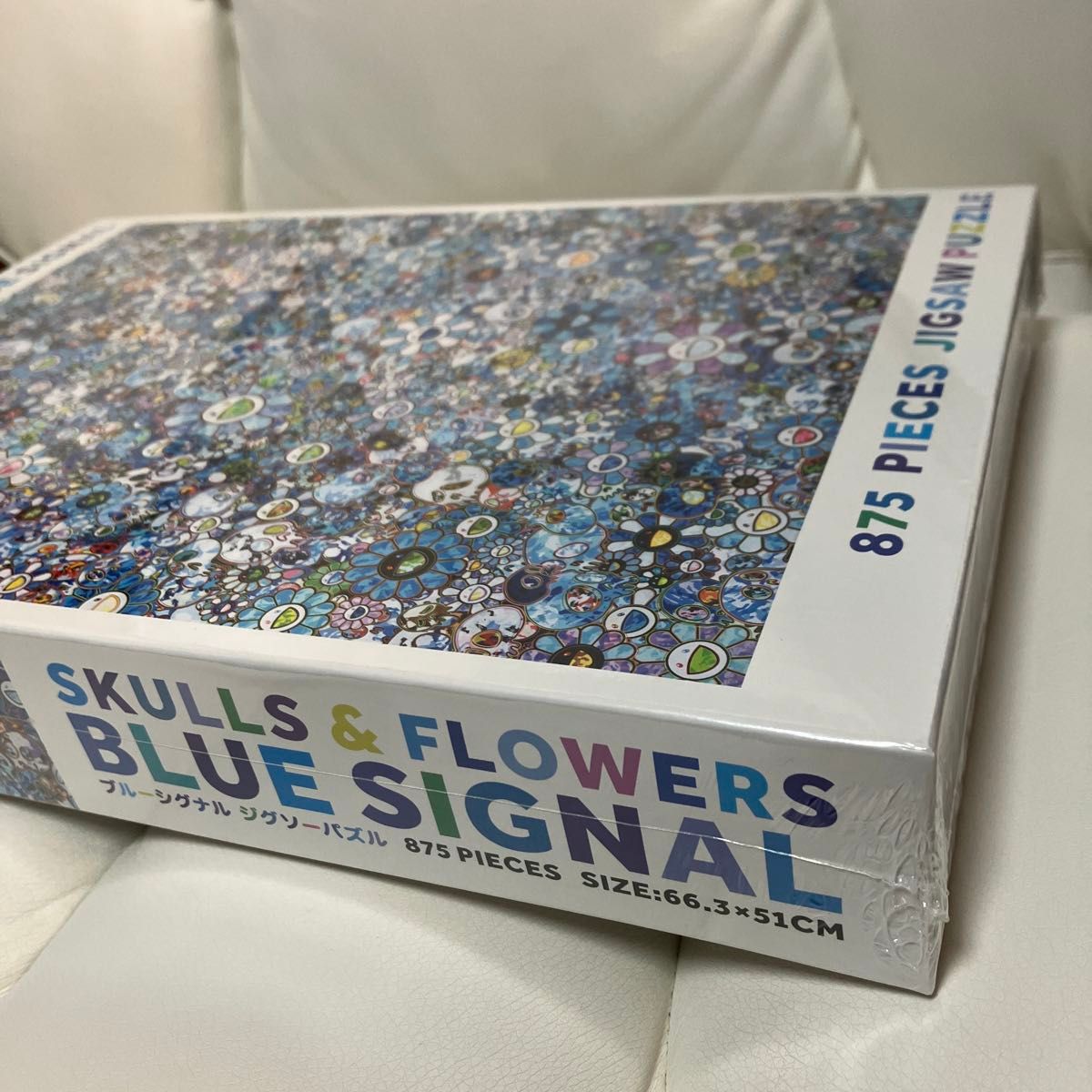 村上隆 ジグソーパズル SKULLS & FLOWERS BLUE 村上隆 SKULLS&FLOWERS BLUE SIGNAL ジグソーパズル|Yahoo