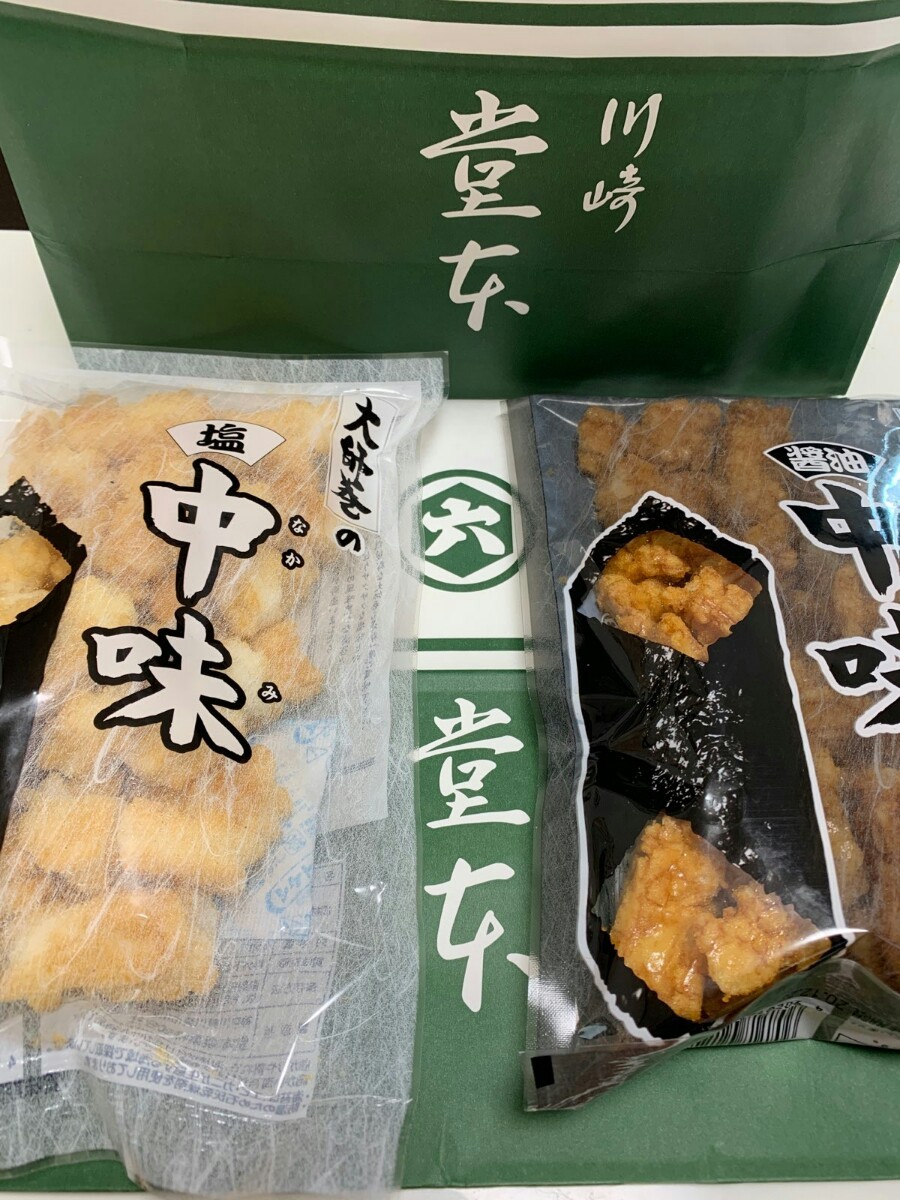 直売割 堂本製菓【大師巻36袋108本MIX 】醤油味×18袋 塩味×18袋 - 食品