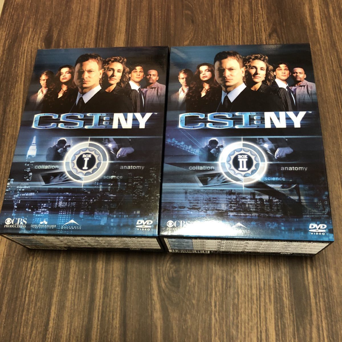 CSI:NY コンプリートDVD-BOX 1と2