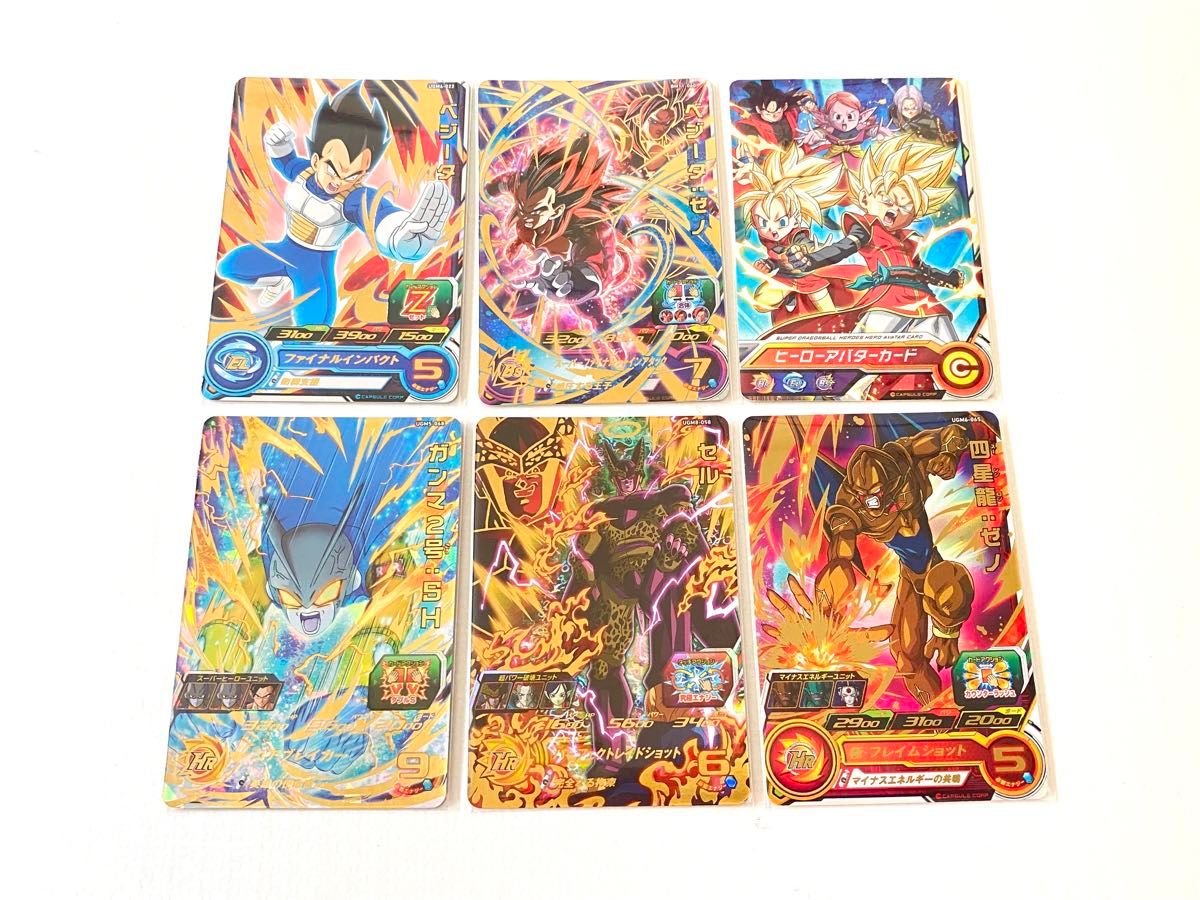 ドラゴンボールヒーローズサンプル6枚セット スーパードラゴンボールヒーローズ カード6枚セット|Yahoo