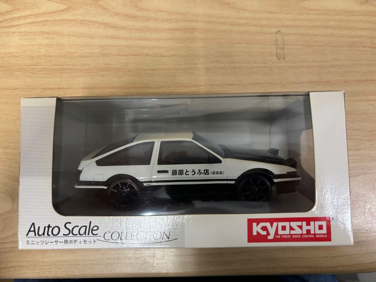 ミニッツ ASC AE86 TRUENO 藤原拓海 カーボンボンネット仕様 京商 ミニッツ オートスケールコレクション AE86 TRUENO 藤原