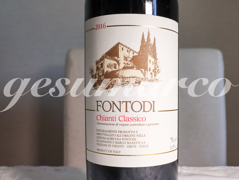 フォントディ キャンティ・クラッシコ 2016 Fontodi Chianti Classico 【750ml】サンジョヴェーゼ　トスカーナ　赤ワイン_画像1