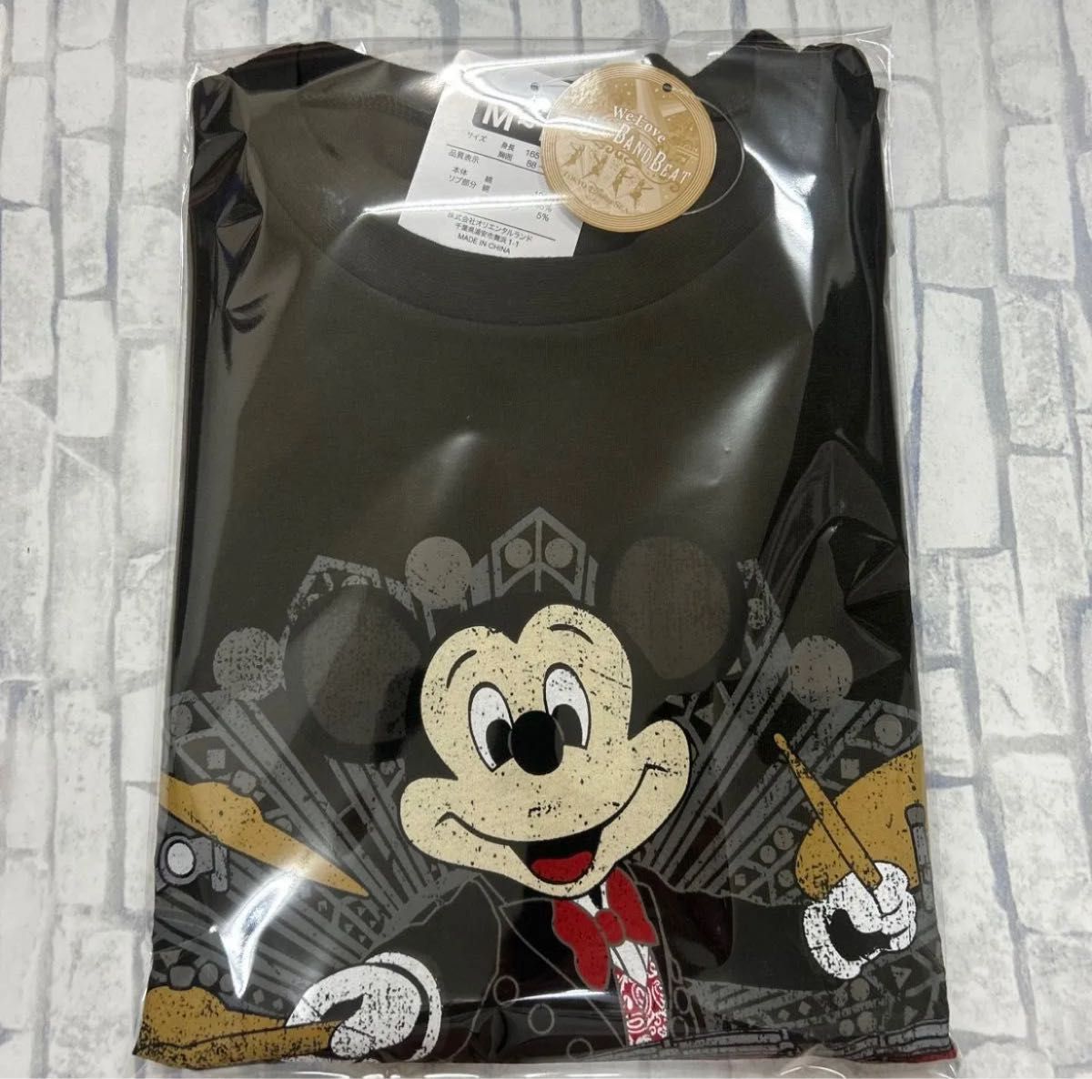 新品タグ付き ディズニーシー ビッグバンドビート BBB Tシャツ M〜L ディズニー ビッグバンドビート Tシャツ M〜L BBB ミッキー
