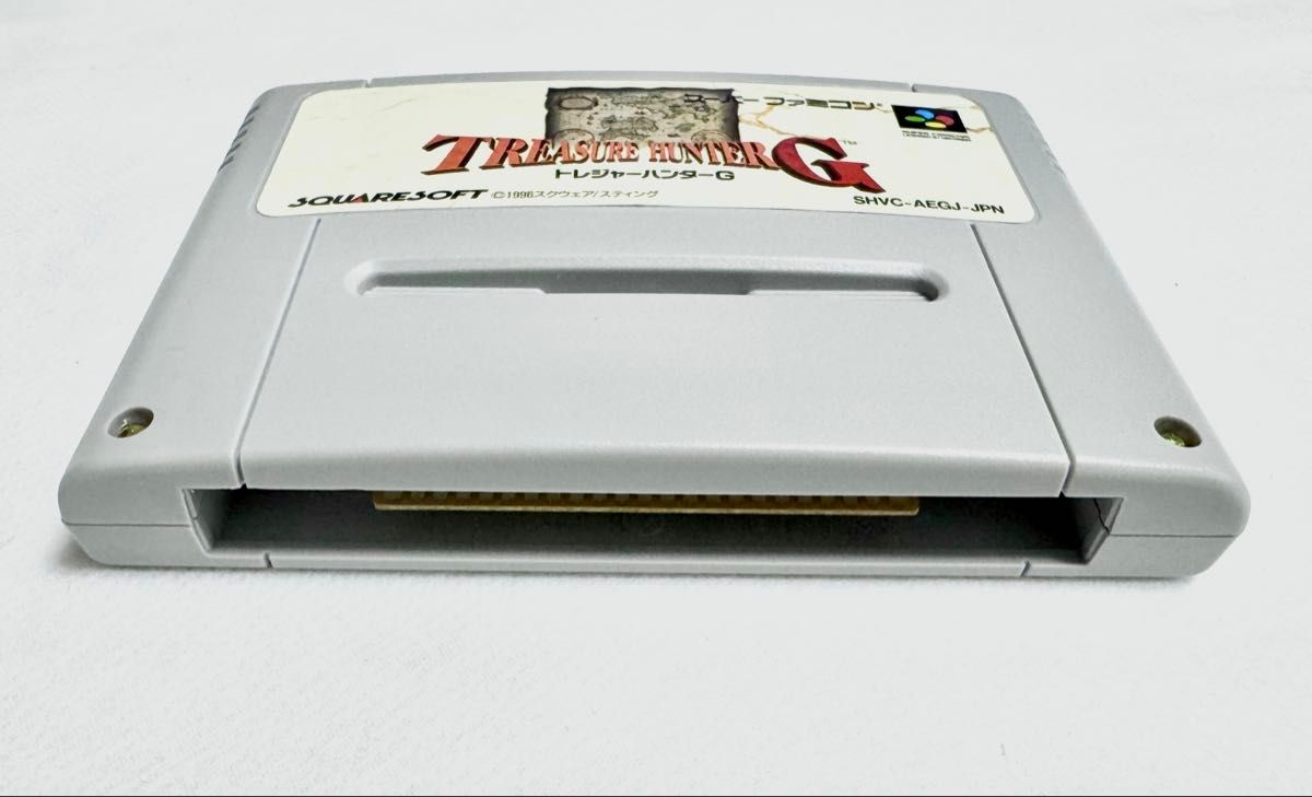 SFCソフト「トレジャーハンターG」中古動作品の出品です。 全付属品有】トレジャーハンターG スーパーファミコンソフト