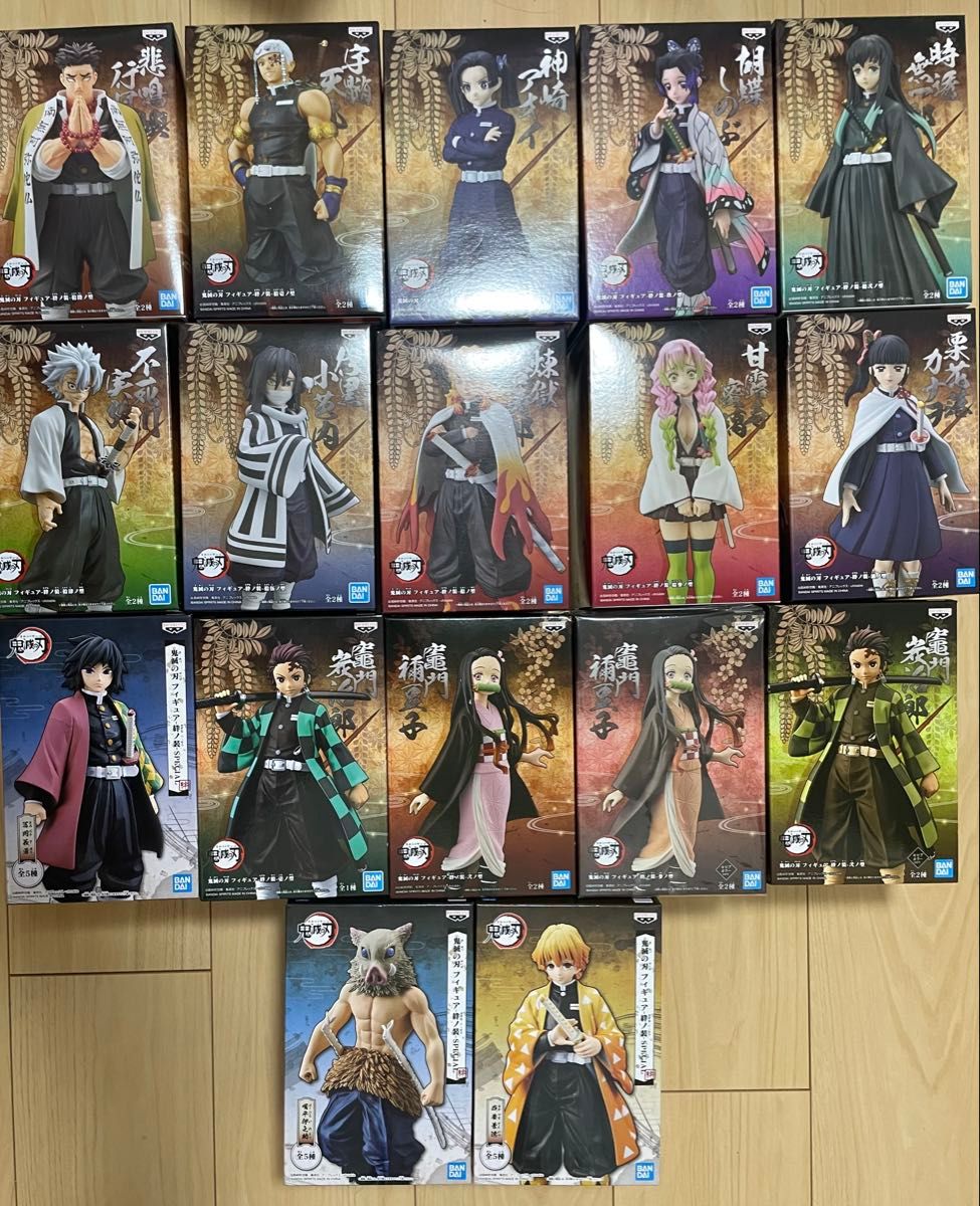 鬼滅の刃 フィギュアセット 17体 鬼滅の刃 絆ノ装 17体セット|Yahoo!フリマ(旧PayPayフリマ)