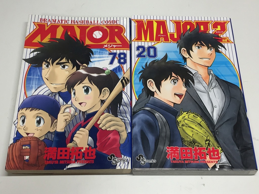 ヤフオク 最新刊全巻 Major メジャー1 78巻 Major ２nd