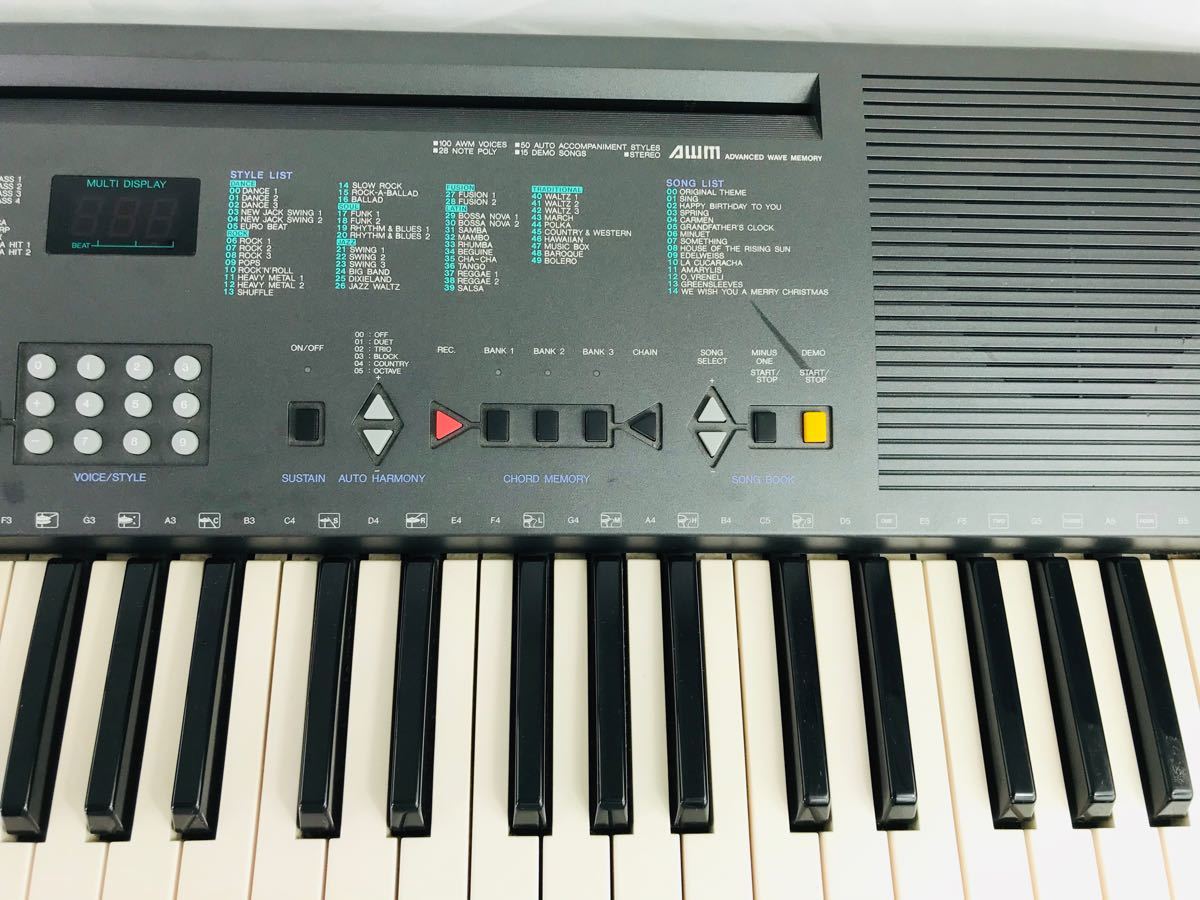 ヤマハ　PSR-200　61鍵盤　YAMAHA　電子ピアノ　電子キーボード