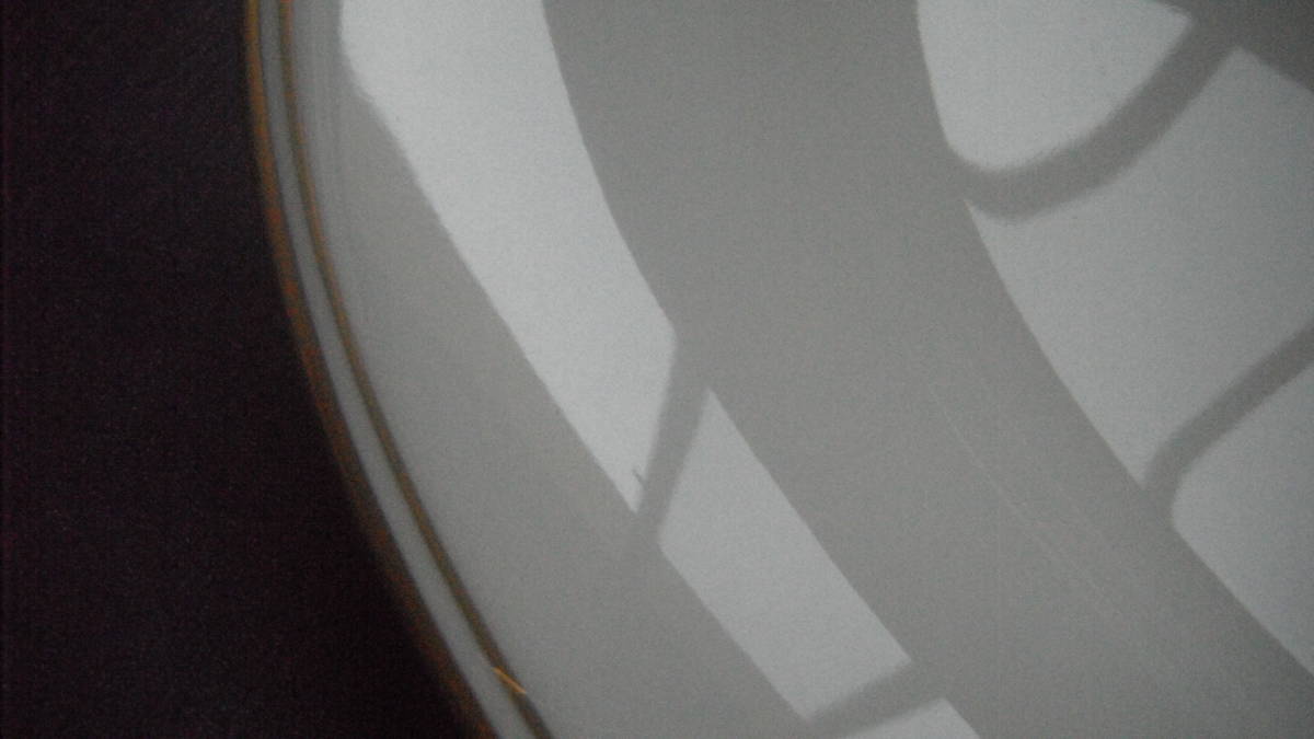 ノリタケ コンテンポラリー プラター 36cm オーパルプレート 楕円形 大皿 ゴールド ライン 金彩 / 6244-DG_画像4