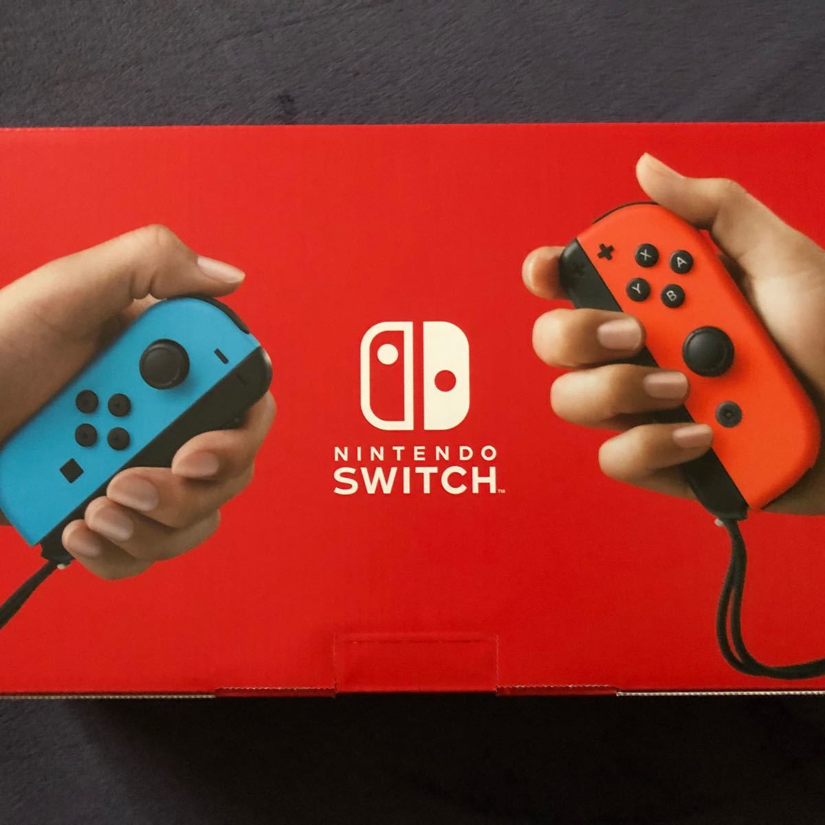 【8月購入新品】Nintendo Switch 本体 新モデルネオンブルーレッド