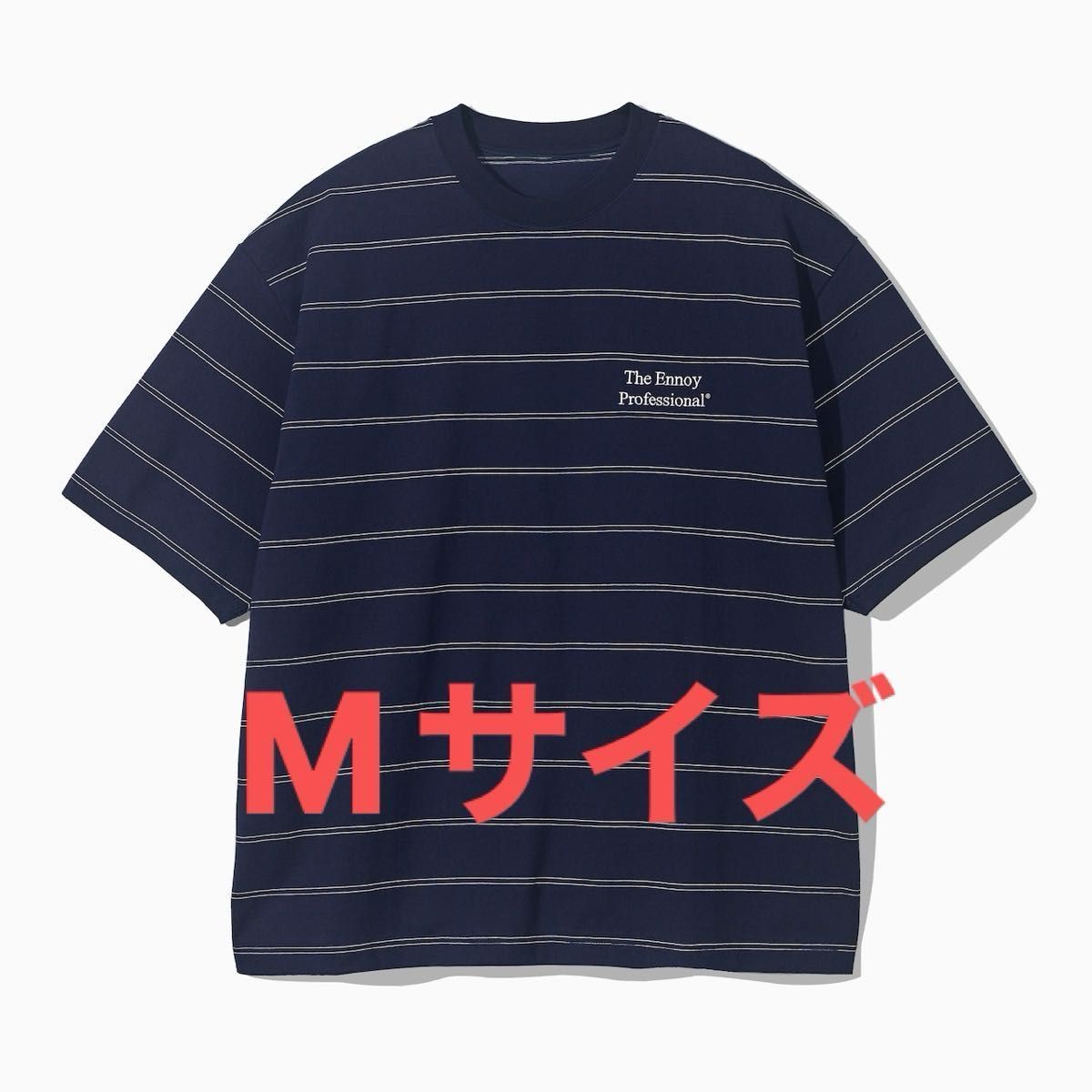 ennoy Tシャツ Sサイズ ENNOY PANEL BORDER S/S T-SHIRT NAVY|Yahoo!フリマ(旧PayPay