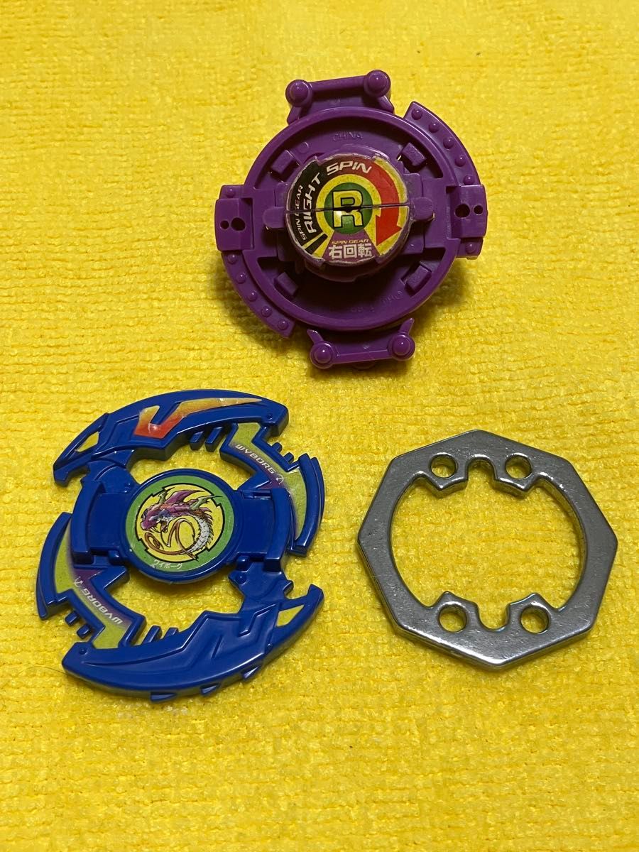 爆転シュート ベイブレード まとめ売り ワインダー シューター ウェイト等 爆転シュートベイブレード ワイボーグ シューター ワインダー 3
