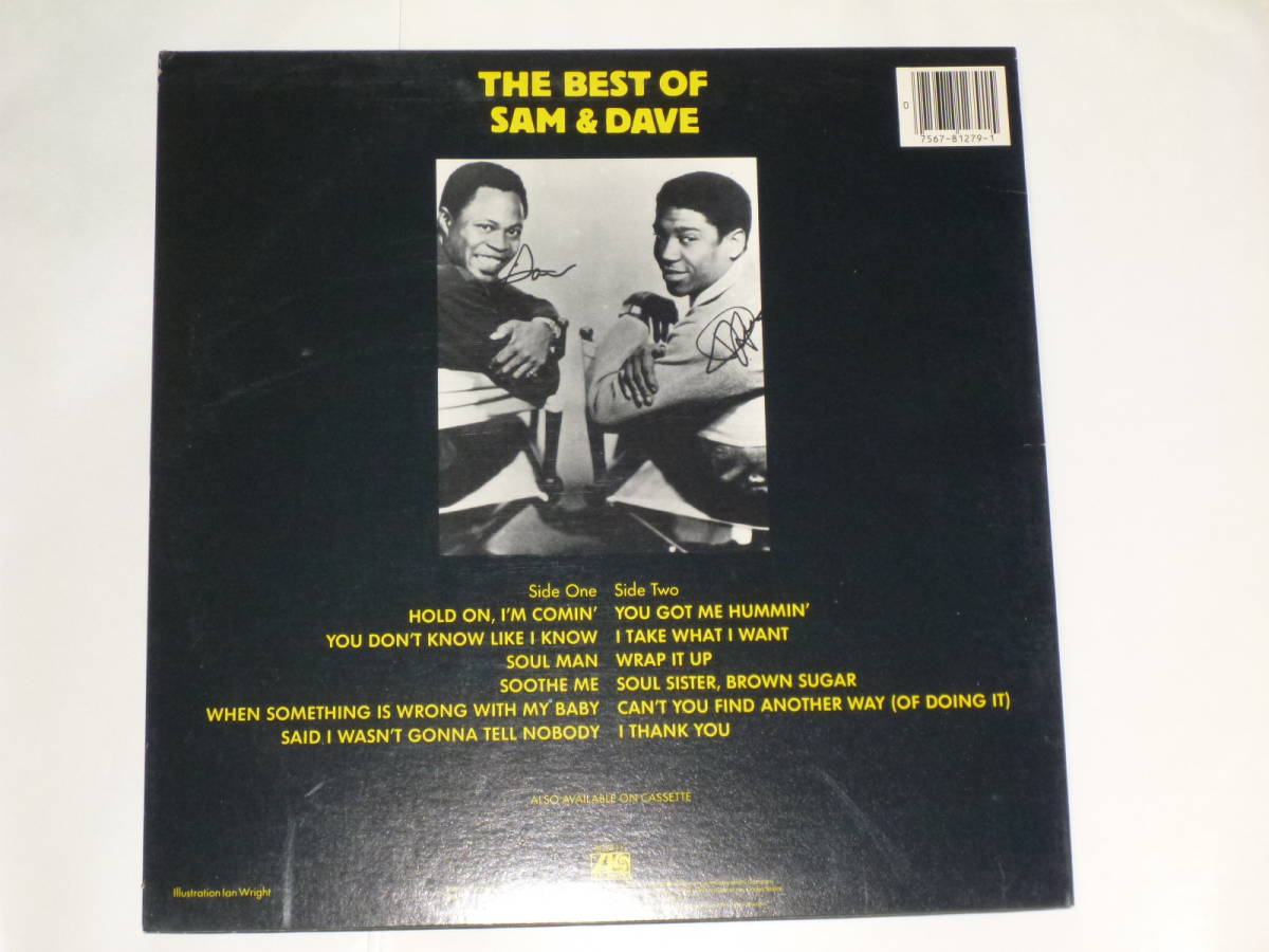 Sam & Dave - The Best Of Sam&Dave サム＆デイブ　ベスト　　US盤　81279-1-Y_画像2