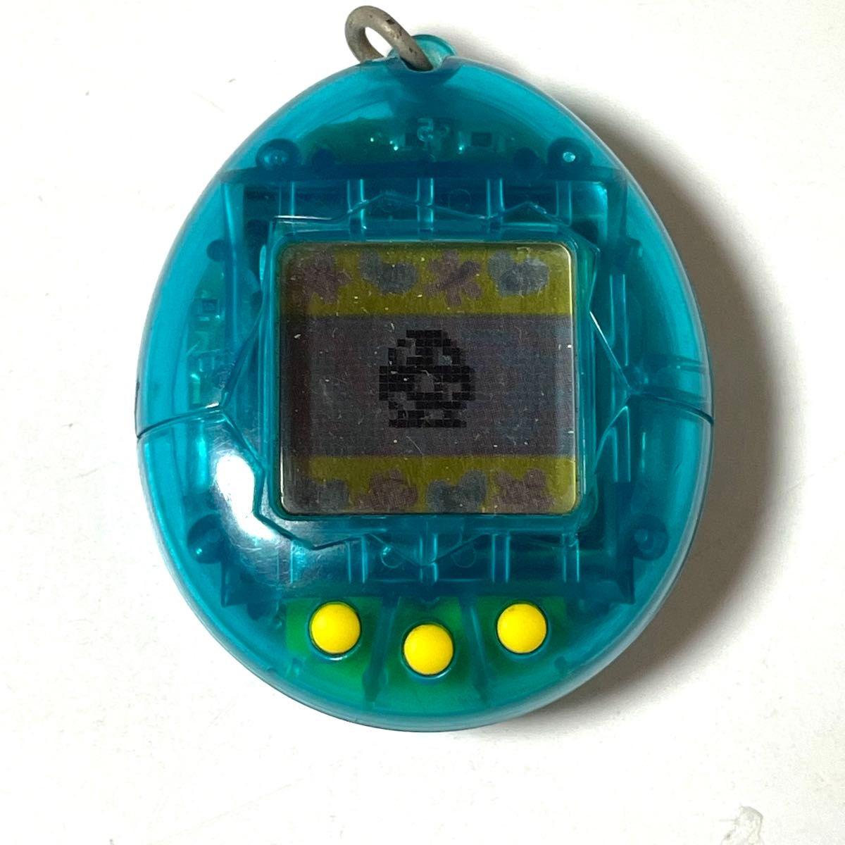 【新品】初代たまごっち クリアブルー バンダイ 中古品 初代 たまごっち スケルトン ブルー 当時物 動作確認済み