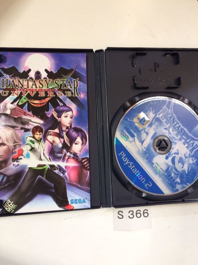 PHANTASY STAR ファンタシー スター ユニバース SONY PS2 プレイステーション PlayStation プレステ2 ゲーム ソフト 中古 セガ