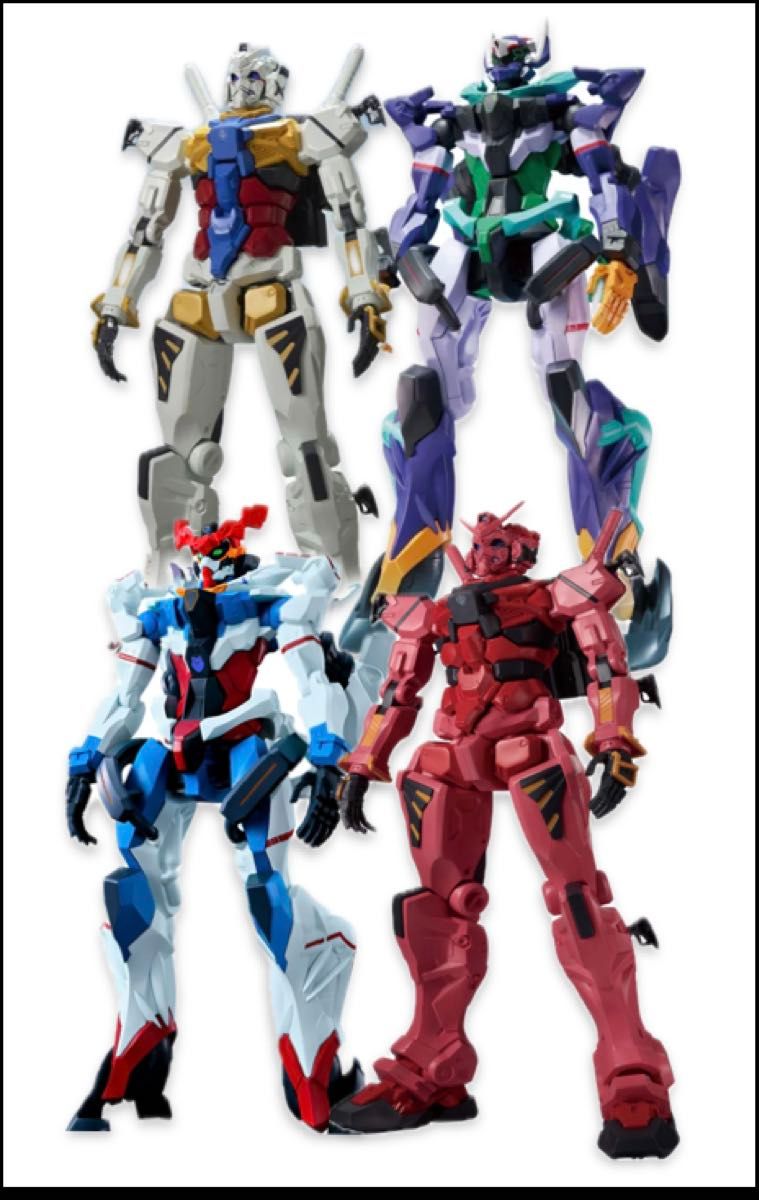 機動戦士ガンダムジークアクス フィギュア4個セット ガンダムジークアクス 限界突破フィギュア4点セット|Yahoo