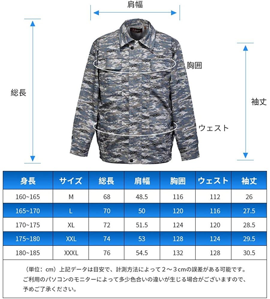 J-Jinpei 空調服 空調作業服 熱中症対策 ファン バッテリーセット 
