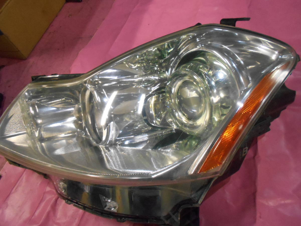 PY50 フーガ 350 GT 純正 左 HID キセノン ヘッドライト ランプ Assy 【D】_画像3