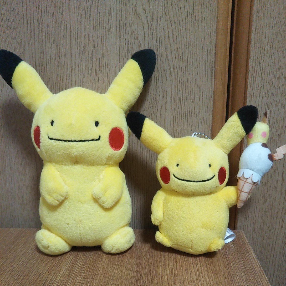 Paypayフリマ ぬいぐるみ メタモンピカチュウ ポケモン ポケセン へんしん Paypayフリマ ぬいぐるみ メタモンピカチュウ ポケモン ポケセン へんしん