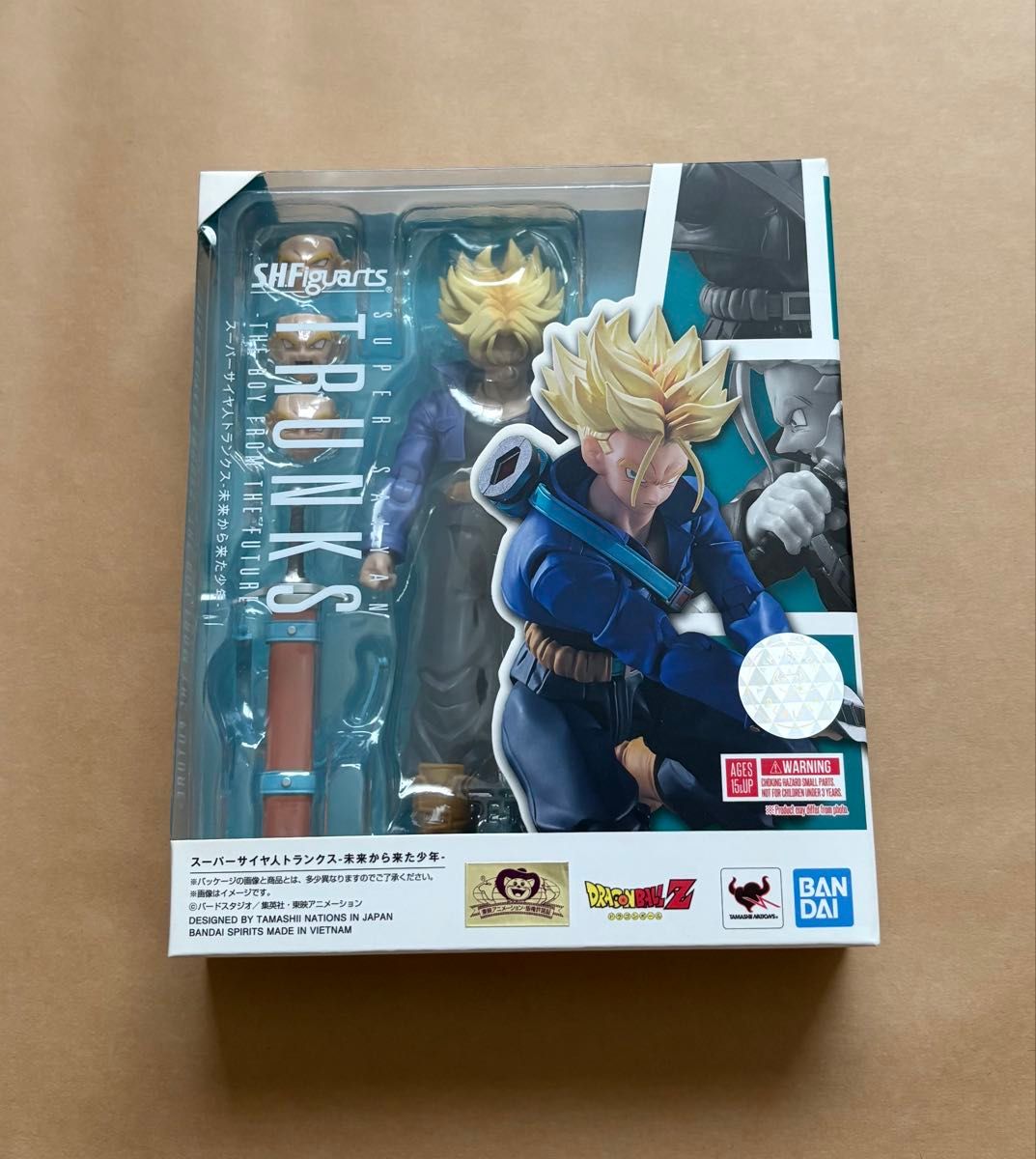 未開封!ドラゴンボールスーパー フィギュア 人形 未開封】S H Figuarts スーパーサイヤ人 トランクス-未来から来