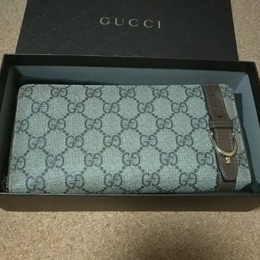 GUCCI 長財布 ラウンドファスナー