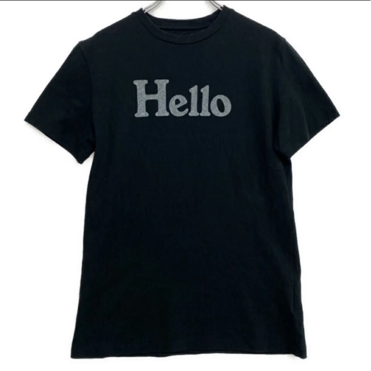 専用♡マディソンブルー Tシャツ 00 MADISONBLUE マディソンブルー HELLO クルーネックTシャツ black
