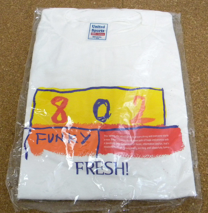* FM802 / T-shirt & van bar sticker [2 kind ]