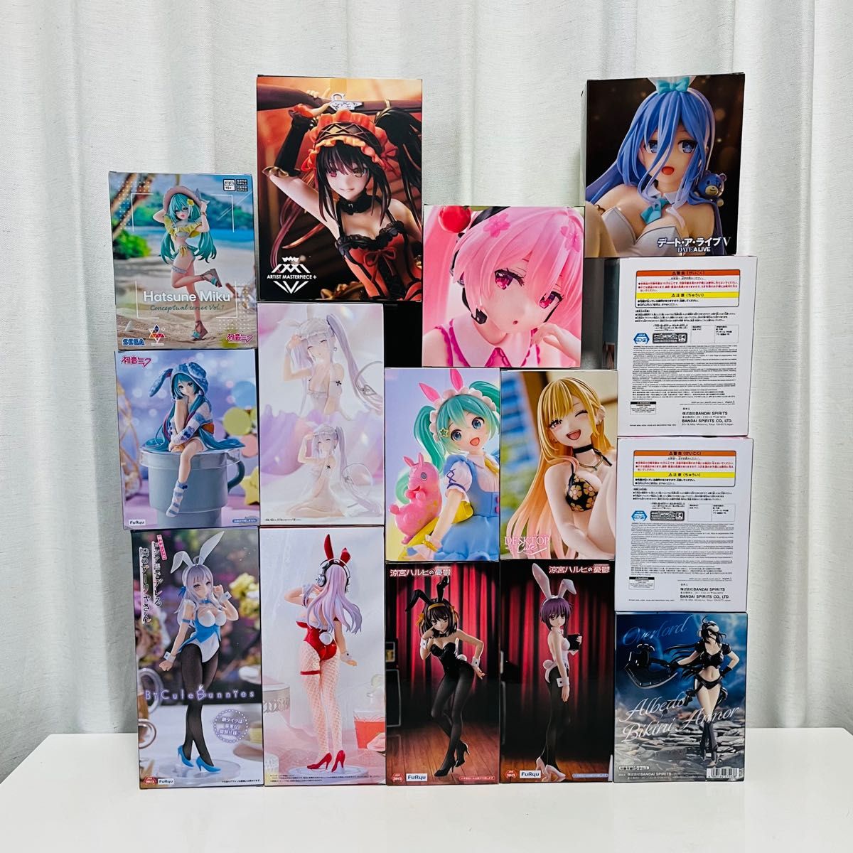 美少女フィギュア5体まとめ売り 星野アイ リズ 時崎狂三 結束いのり ドロシー 美少女 フィギュア 15体 まとめ売り 初音ミク 喜多川海夢