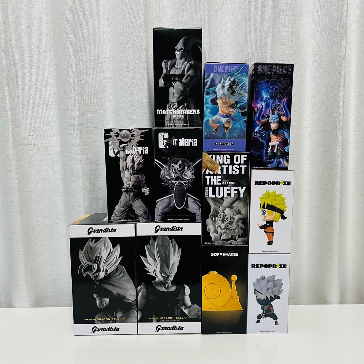 プライズフィギュアまとめ売り ワンピース ドラゴンボール 僕アカ ナルト ドラゴンボール ワンピース NARUTO フィギュア まとめ売り