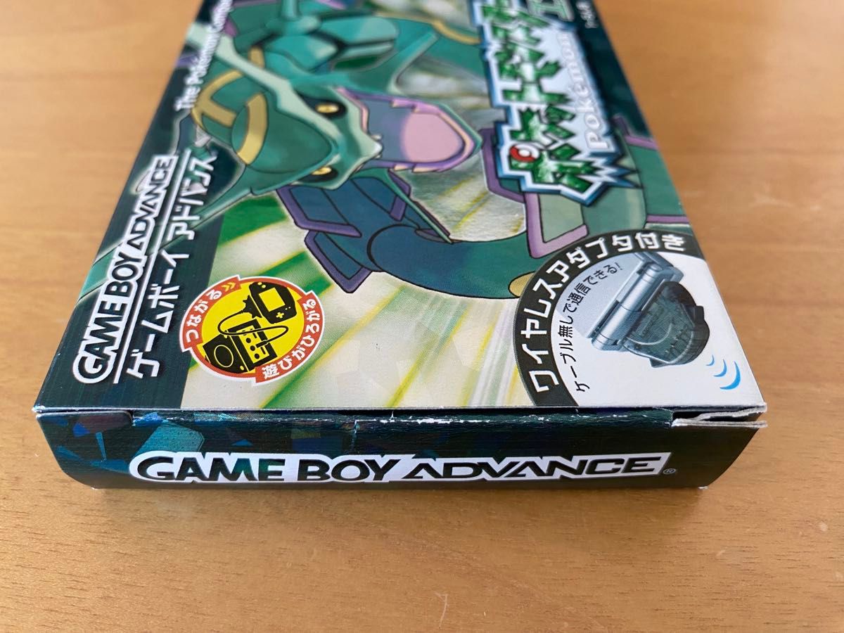 ポケットモンスター エメラルド ワイヤレスアダプター・箱付き ポケットモンスター エメラルド 箱・ワイヤレスアダプタ のみ