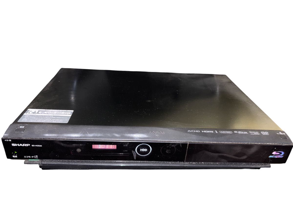 SHARP ブルーレイレコーダー BD-HDS32 動作確認済み 中古品 SHARP ブルーレイレコーダー BD-HDS32 動作確認済み 中古品