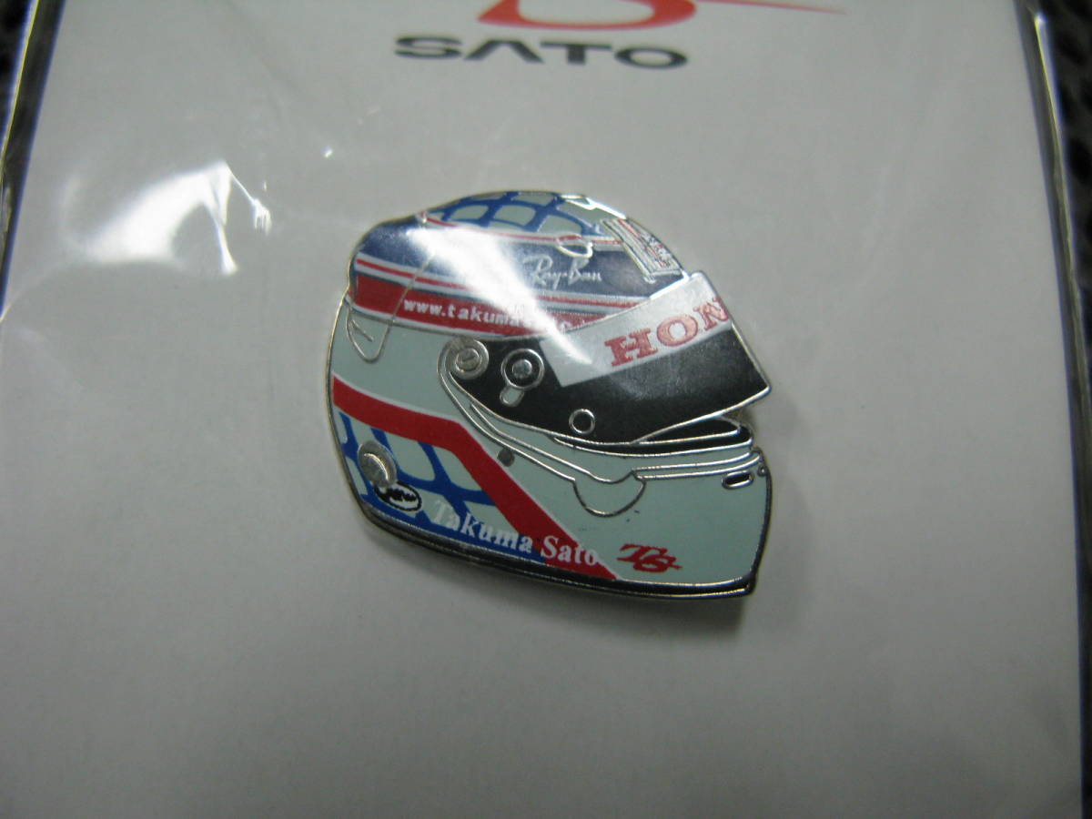 ヤフオク 佐藤琢磨 Takuma Sato 04 ピンバッジ 未開封保