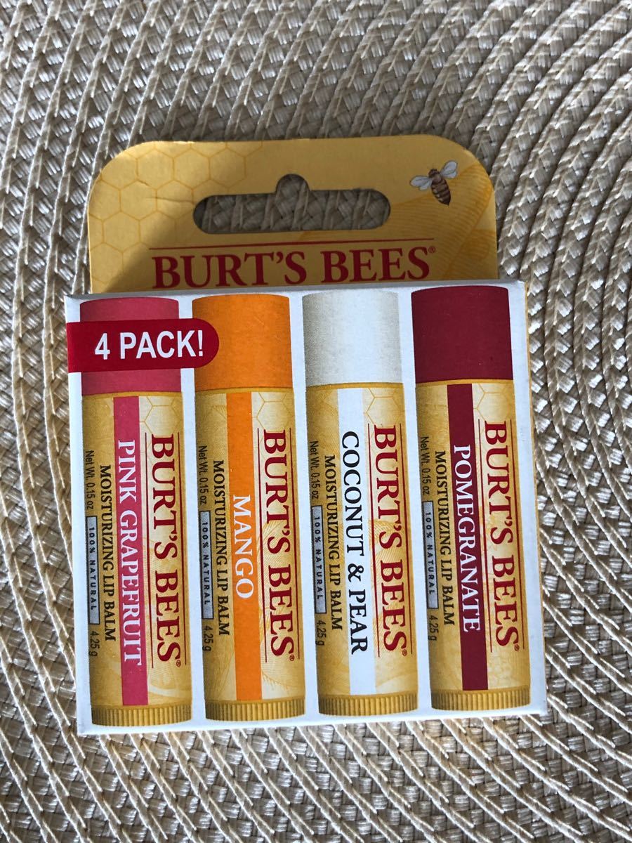 Paypayフリマ バーツビーズ Burt S Bees リップクリーム 4本セット Paypayフリマ バーツビーズ Burt S Bees リップクリーム 4本セット
