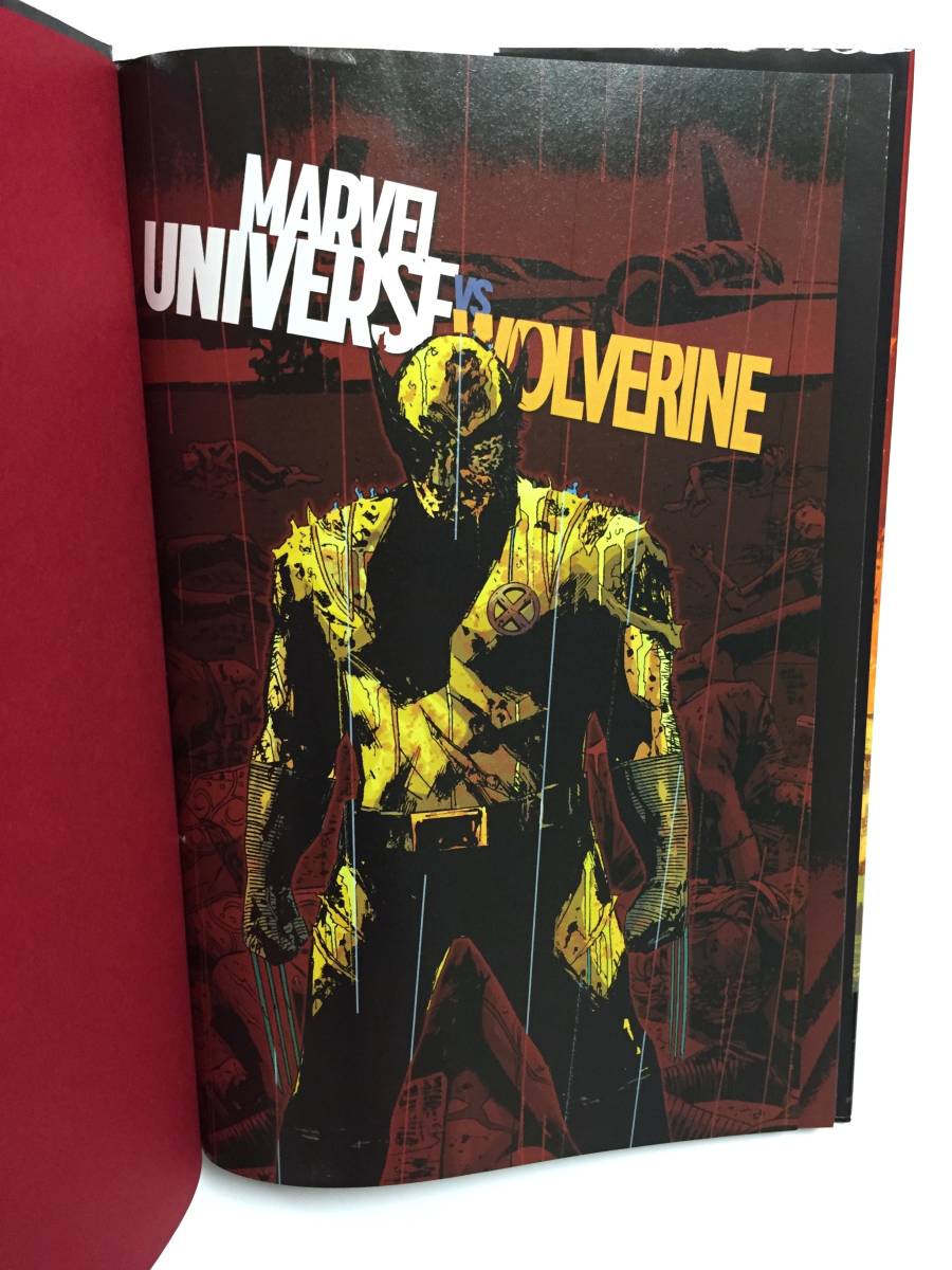 洋書 アメコミ Marvel Universe vs. Wolverine マーベルユニバース vs ウルヴァリン 英語 ハードカバー ＶＳシリーズ_画像6