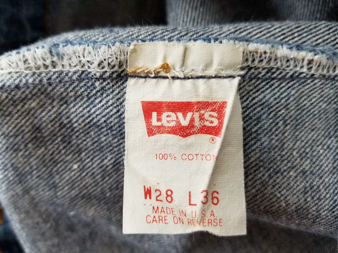 良好 80s ～90s USA製 levi's リーバイス 501xx 555 バレンシア工場製 w28 80年代 90年代 アメリカ製 ビンテージジーンズ_画像9