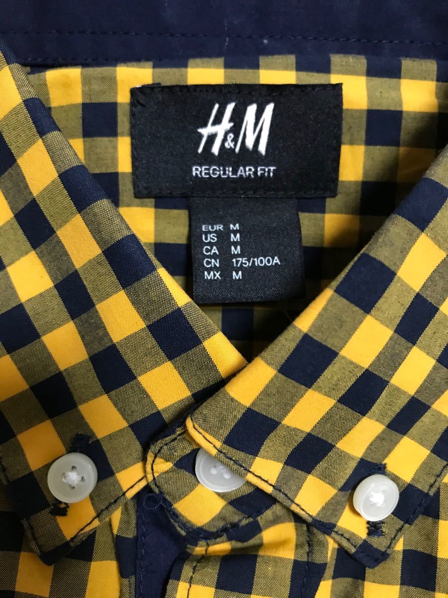 H&M カジュアルボタンダウンシャツ(長袖)