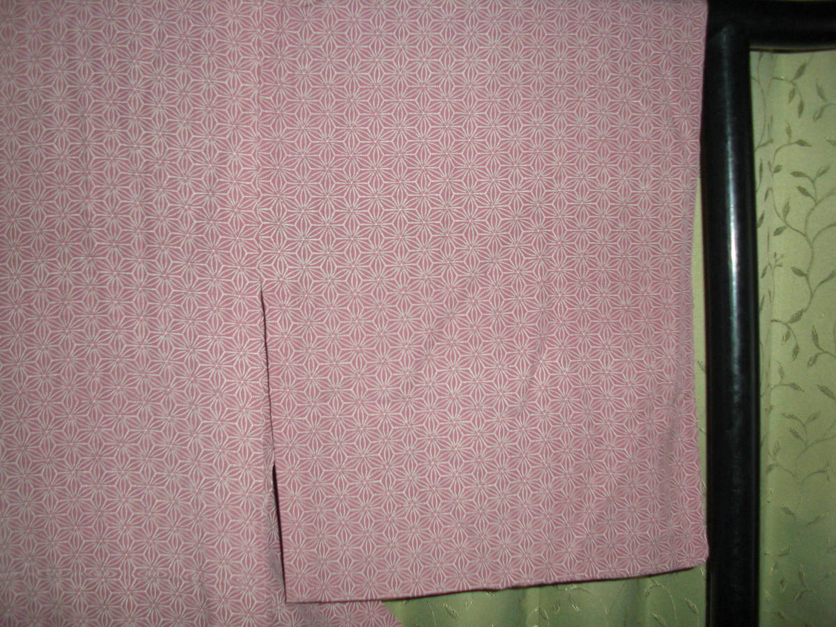 ひとえきもの 正絹縮緬一重着物 小紋の単衣着物 京染め単きものの画像2